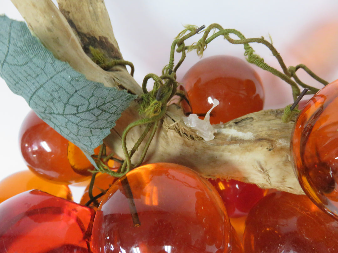 Acrylic Amber Grapes