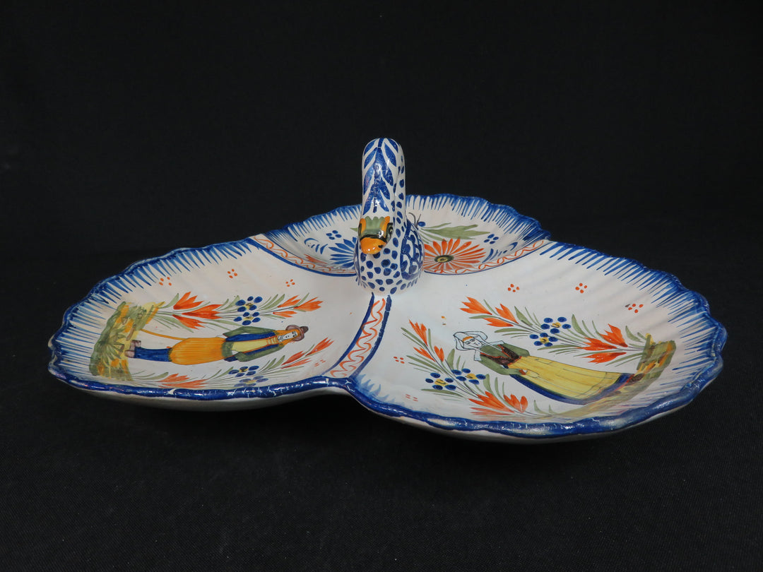 Quimper Divided Dish