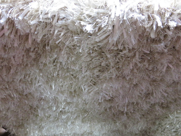 Beige Shag Area Rug
