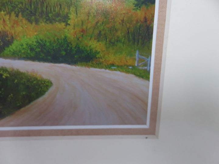Vibrant Mountain Scene Print