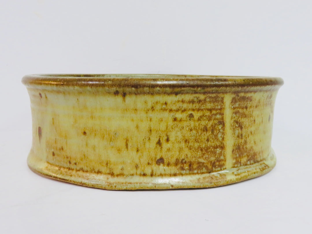 Oval Pottery Bowl