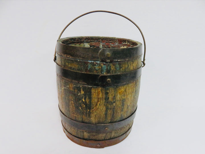 Antique Primitive Paint Pail