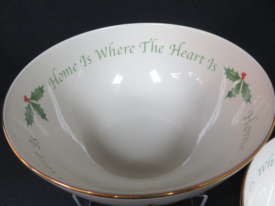 Lenox Holiday Serving Bowls