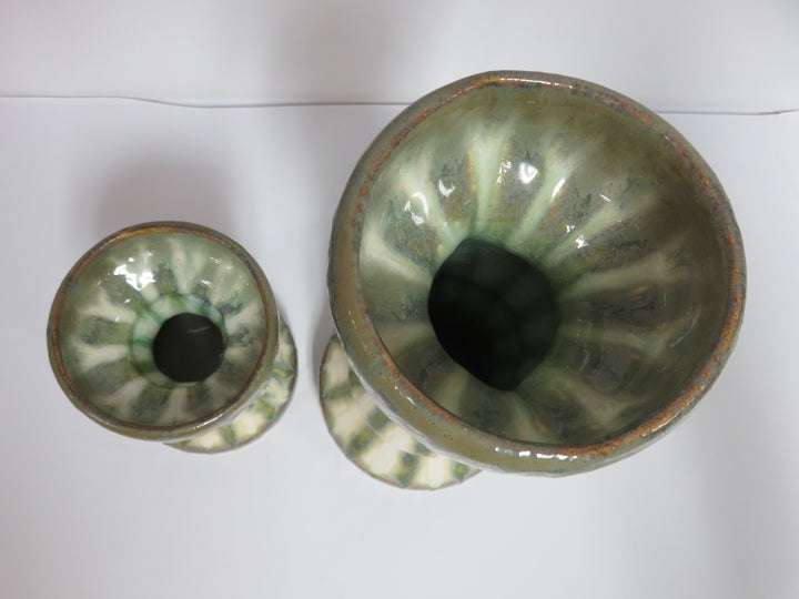 Fluted Candlesticks