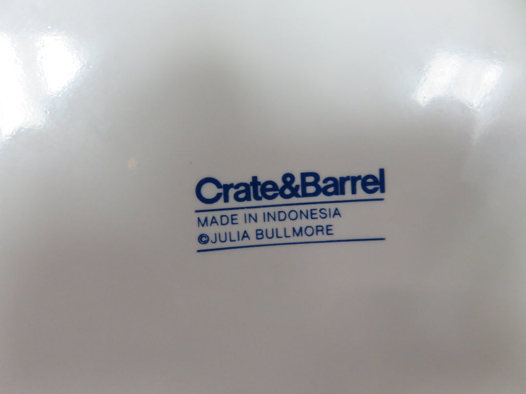 Crate & Barrel Holiday Plates