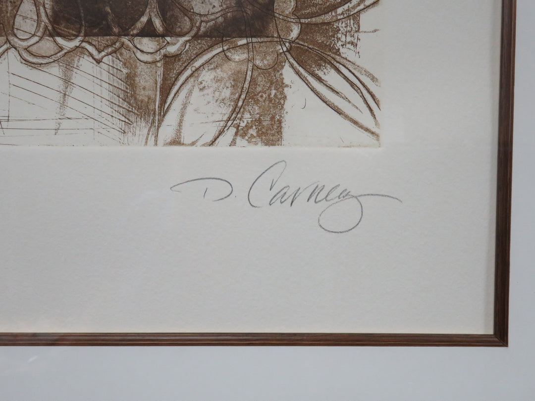 Paris Architectural Etching Print
