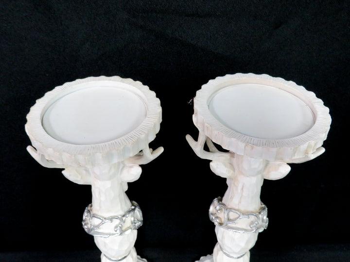 Stag Candleholders