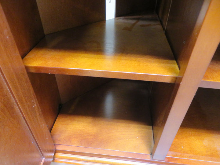 Dark Wood Media Cabinet