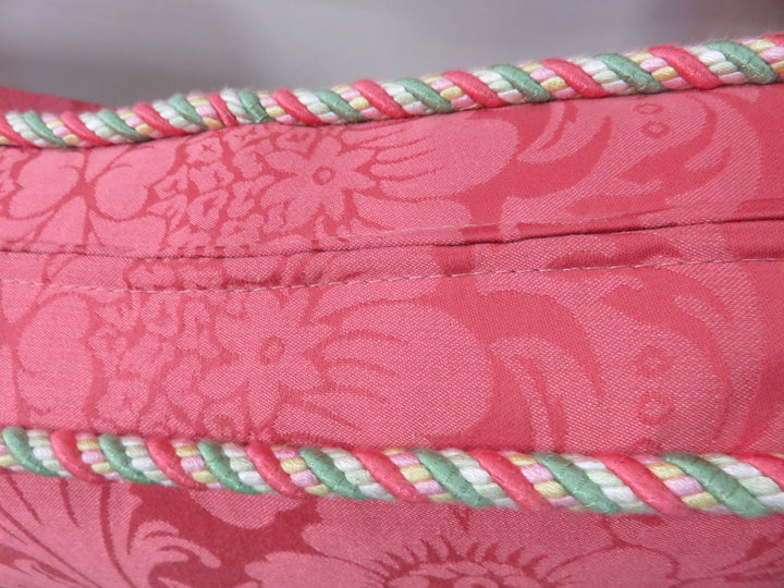 Pink Damask Sofa