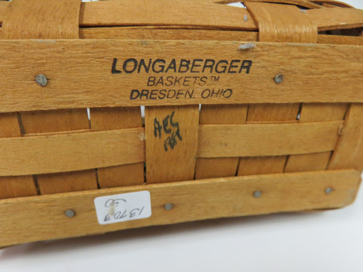 Longaberger Christmas Basket