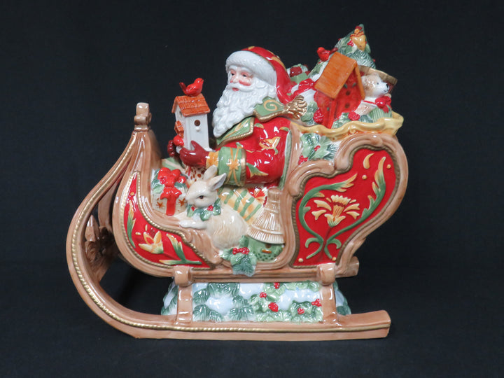 Fitz & Floyd Santa Cookie Jar