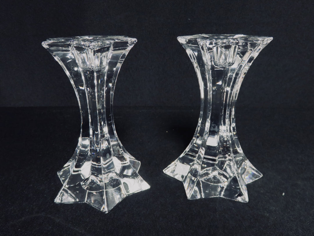 Pair Starbrust Candlesticks