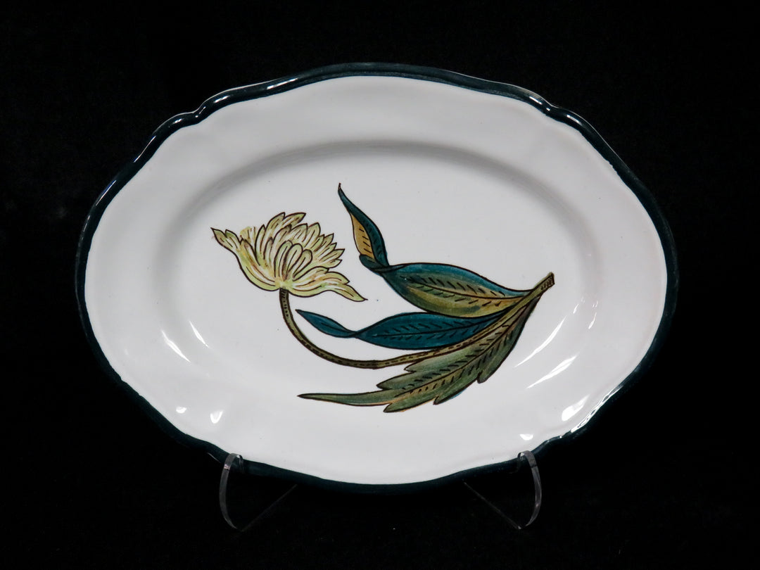Italian Majolica Sauce Boat Set