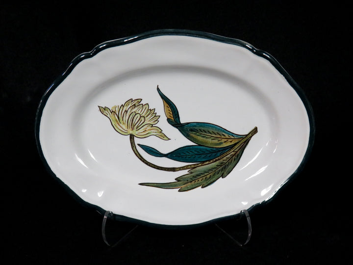 Italian Majolica Sauce Boat Set