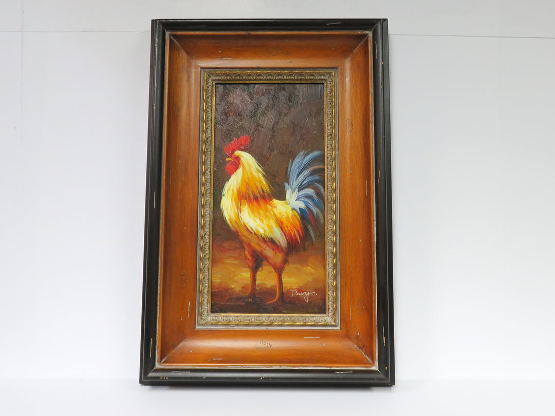 Colorful Rooster Artwork