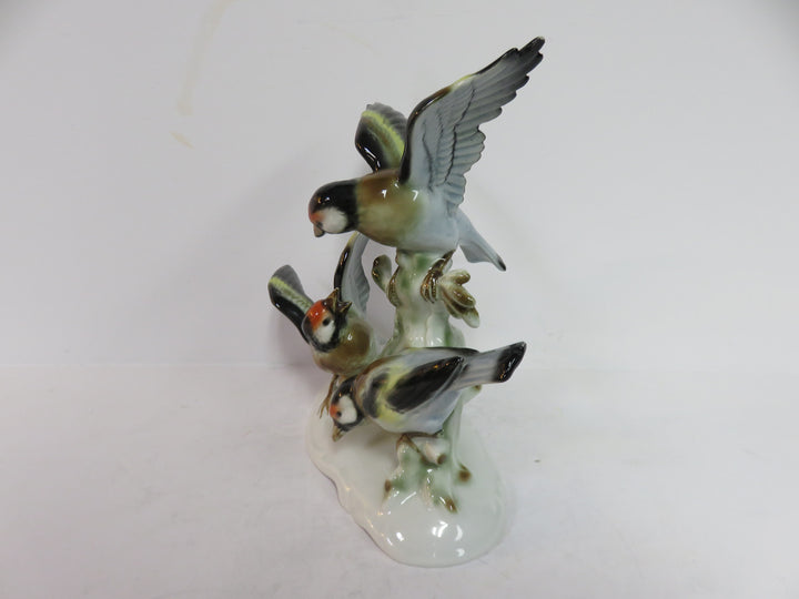 Gerold Porzellan Gold Finch Figurine