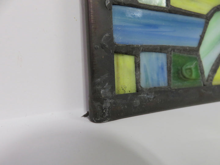 Slag Glass Hand Crafted Wall Hanging