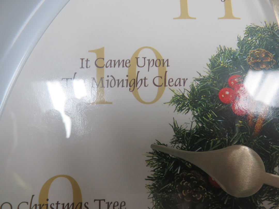 Vintage Musical Christmas Clock