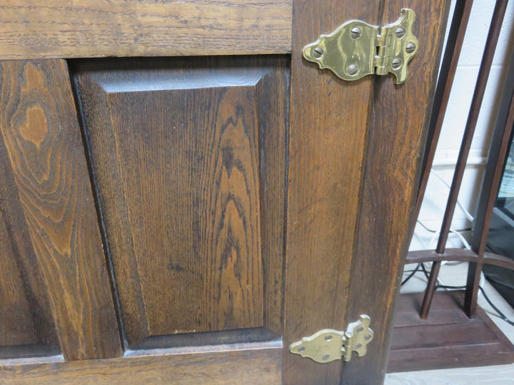 Refinished Antique Ice Box