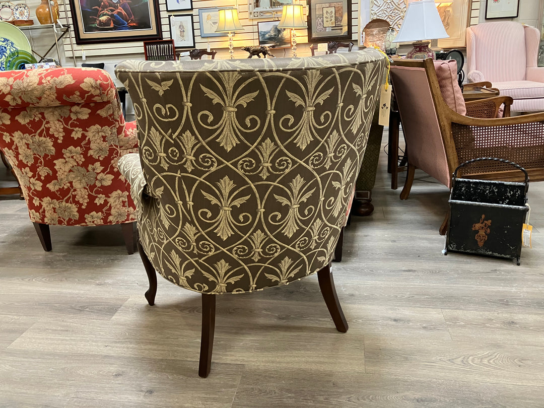 Upholstered Wingback Chair