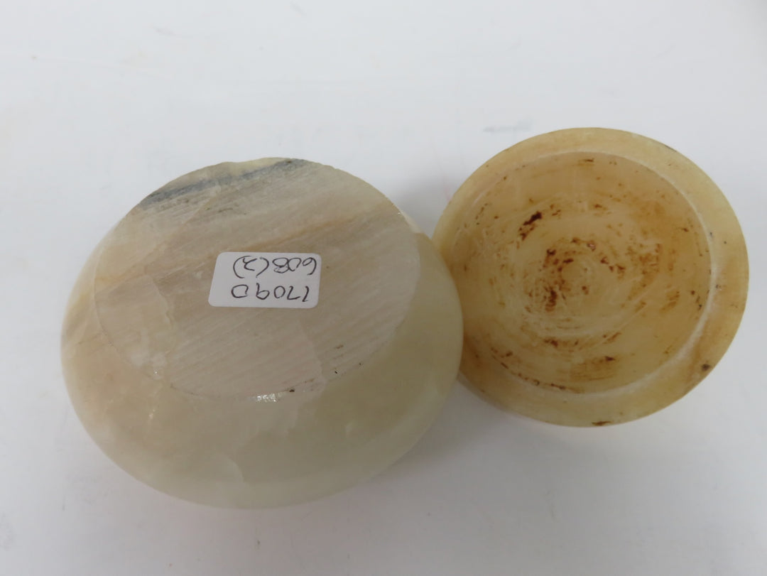 Alabaster Lidded Jar
