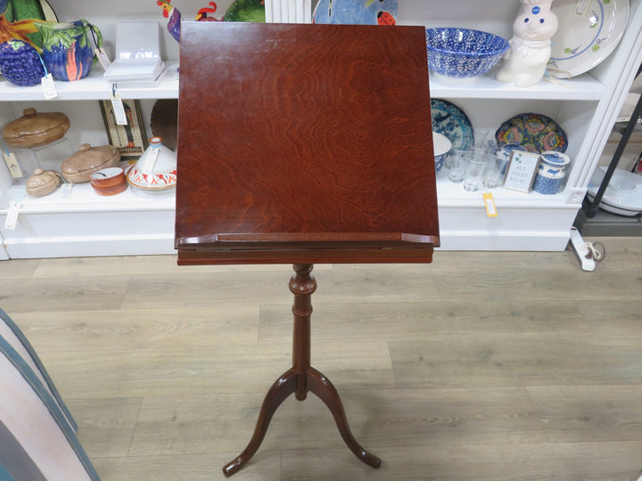 Vintage Mahogany Music/ Book Stand
