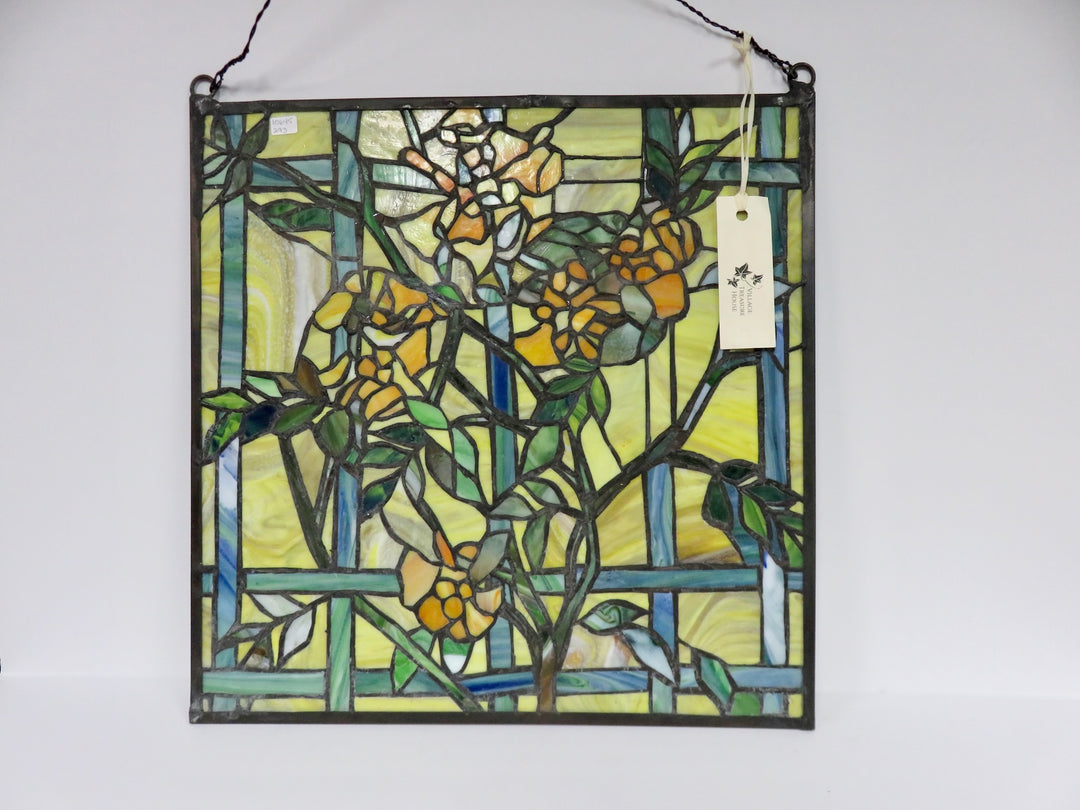 Slag Glass Hand Crafted Wall Hanging