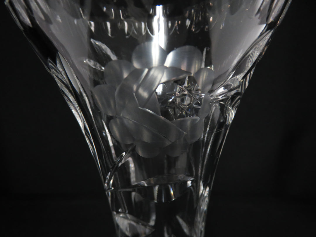 Flared Glass Vase