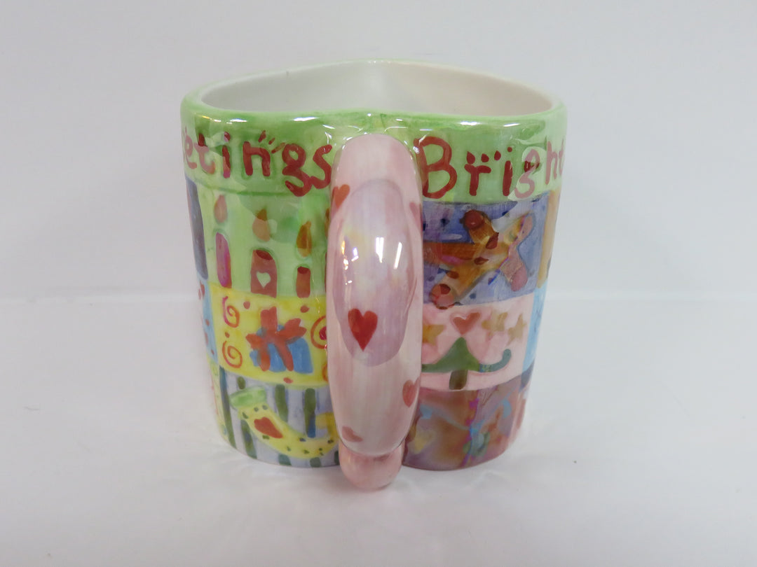Brighton Heart Shaped Mug