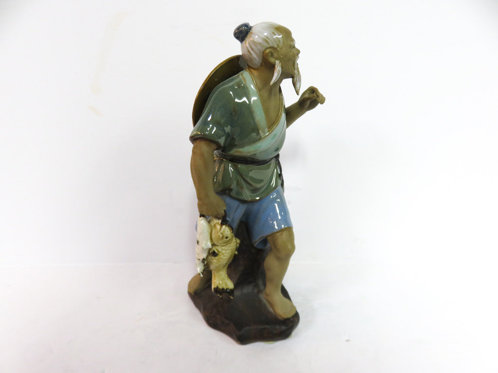 Chinese Shiwan Mudman Figurine