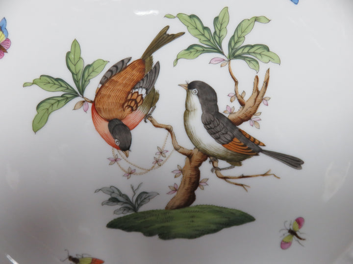 12 Herend Rothschild Bird Dinner Plates