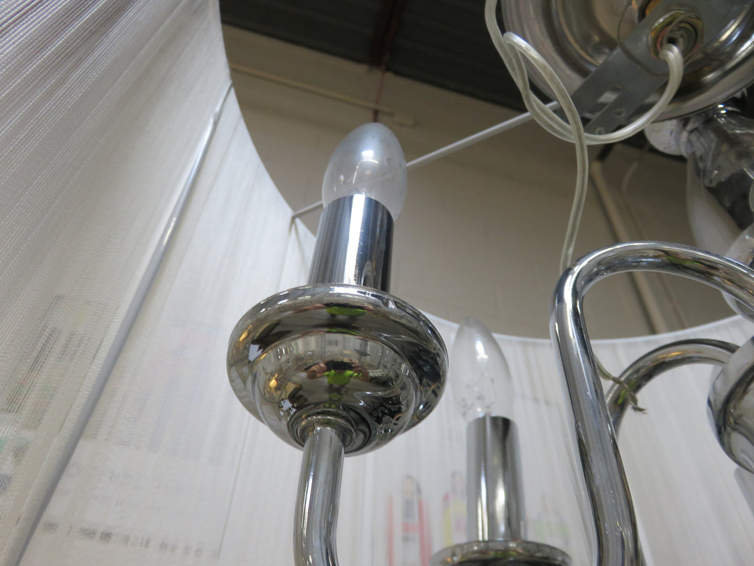 Drum Shade 6-Arm Chandelier