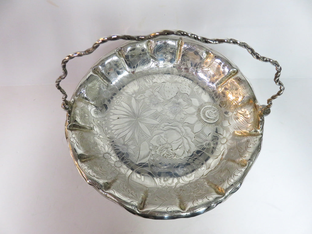 Silverplate Basket