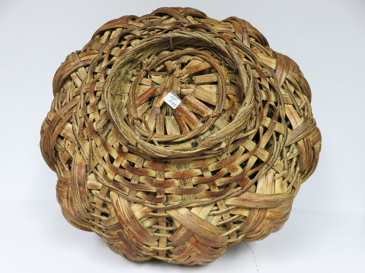 Vintage Japanese Bamboo Basket