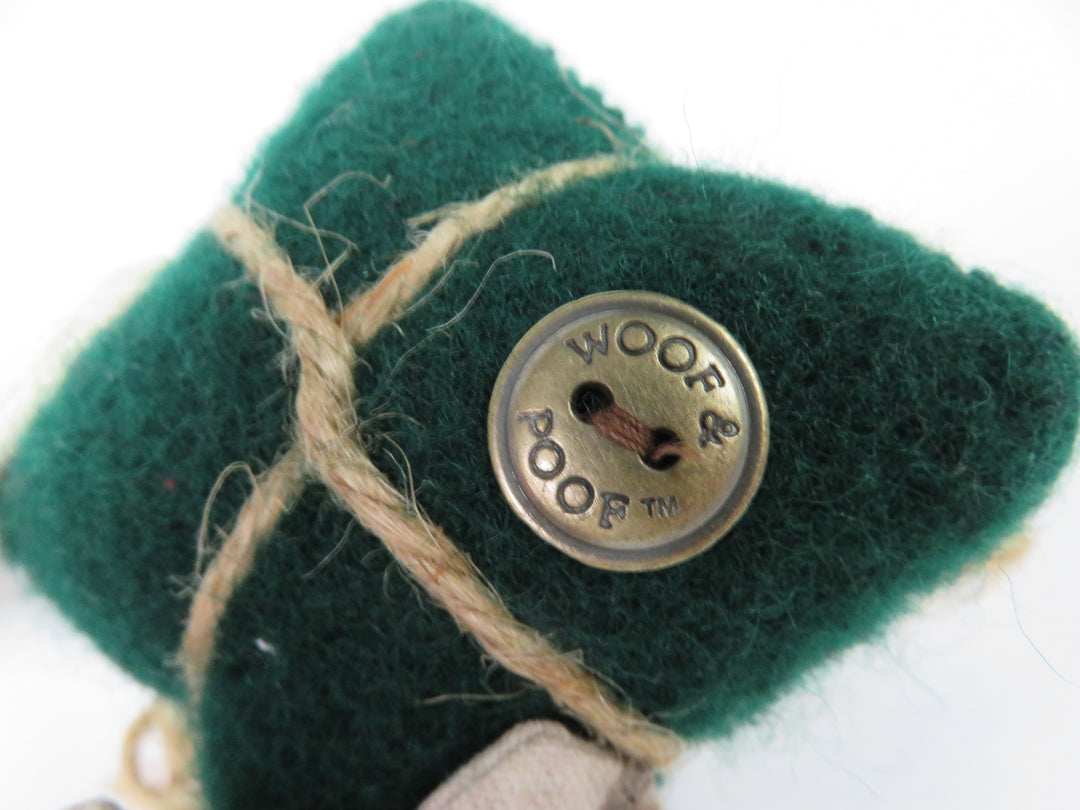 Woof & Poof Santa Door Hanger