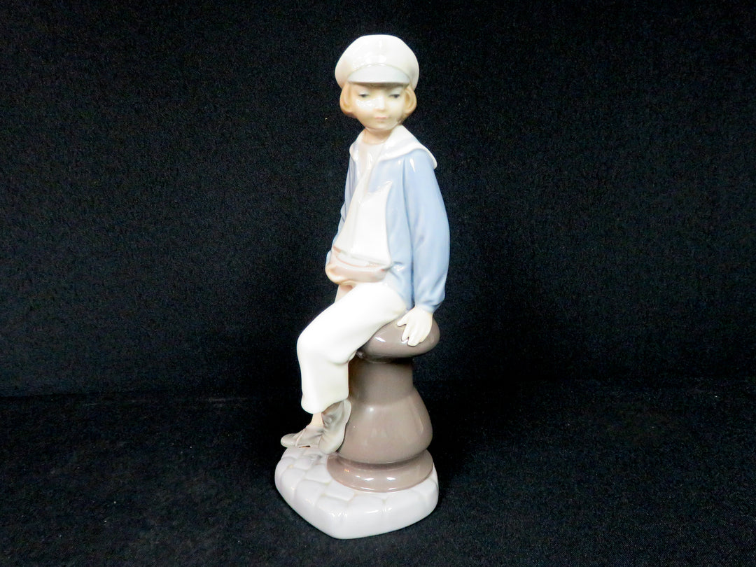 Lladró Sailor with Sailboat