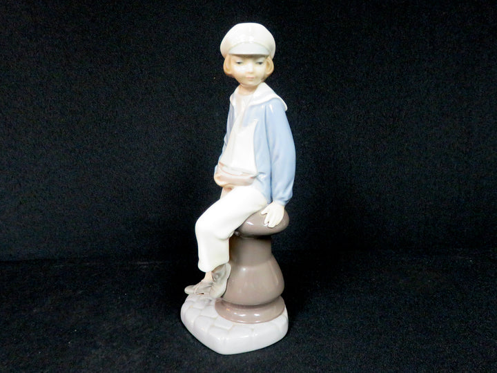 Lladró Sailor with Sailboat