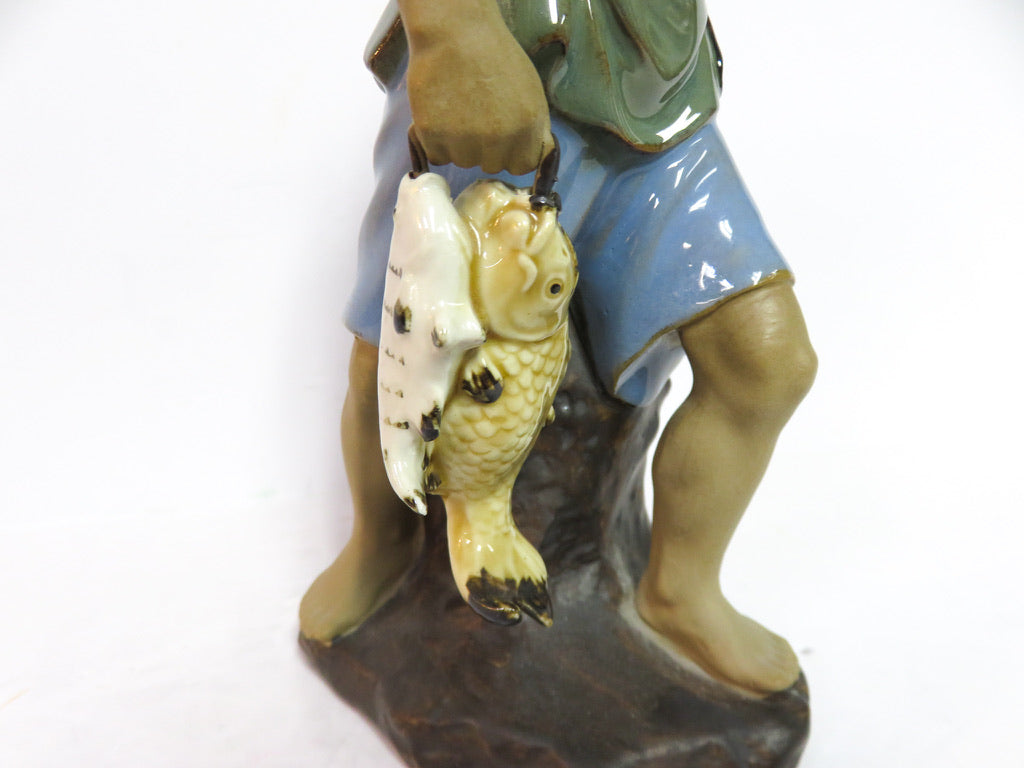 Chinese Shiwan Mudman Figurine