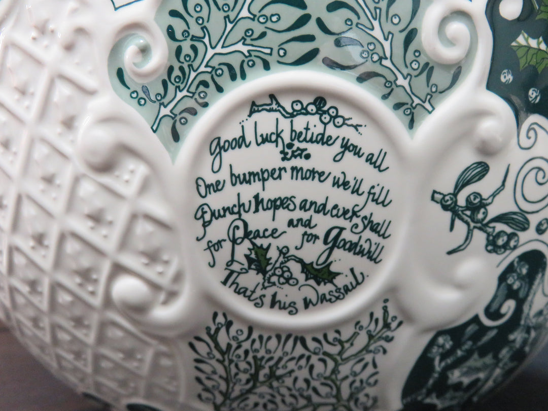 Vaillancourt Wassail Bowl, Ladle and Cups