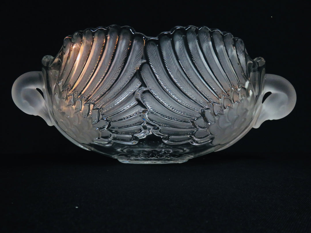 Mikasa Frosted Double Swan Bowl