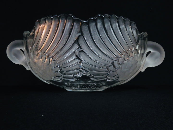 Mikasa Frosted Double Swan Bowl