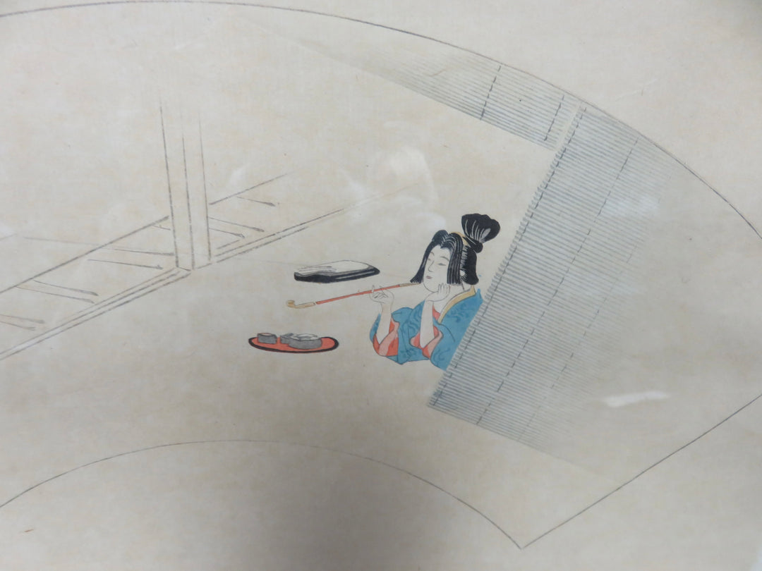Fan Shaped Ogi-gata Artwork