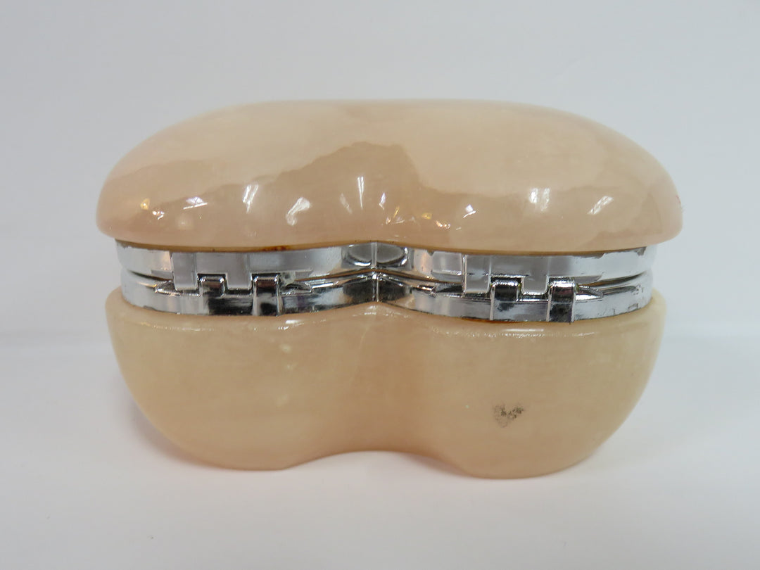 Italian Alabaster Heart Box