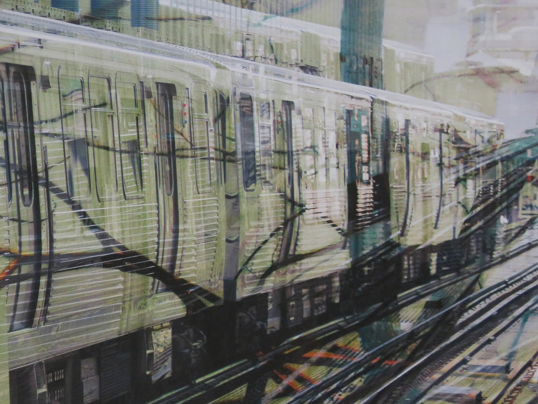 Chicago L Train Print