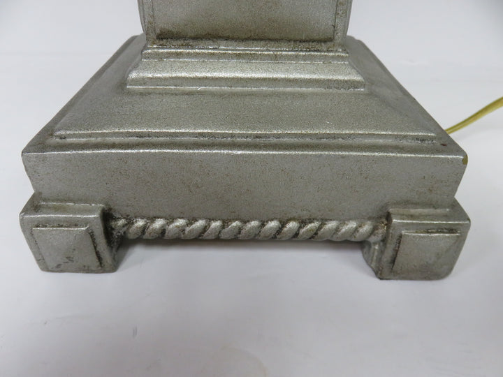 Silver Colored Table Lamp