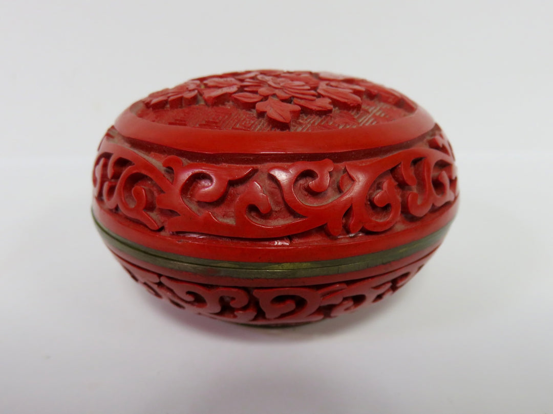 Cinnabar Trinket Box