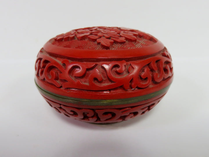 Cinnabar Trinket Box