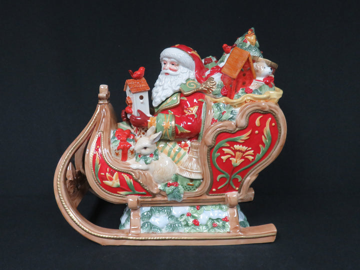 Fitz & Floyd Santa Cookie Jar