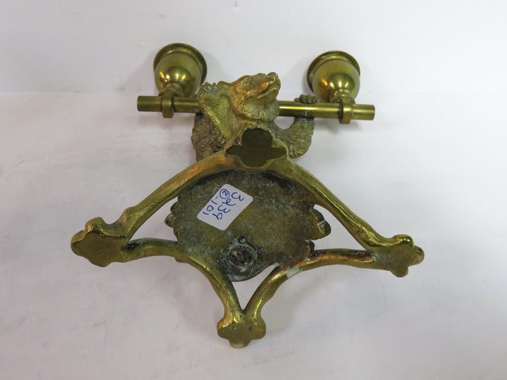Unique Dancing Bear Candleholders