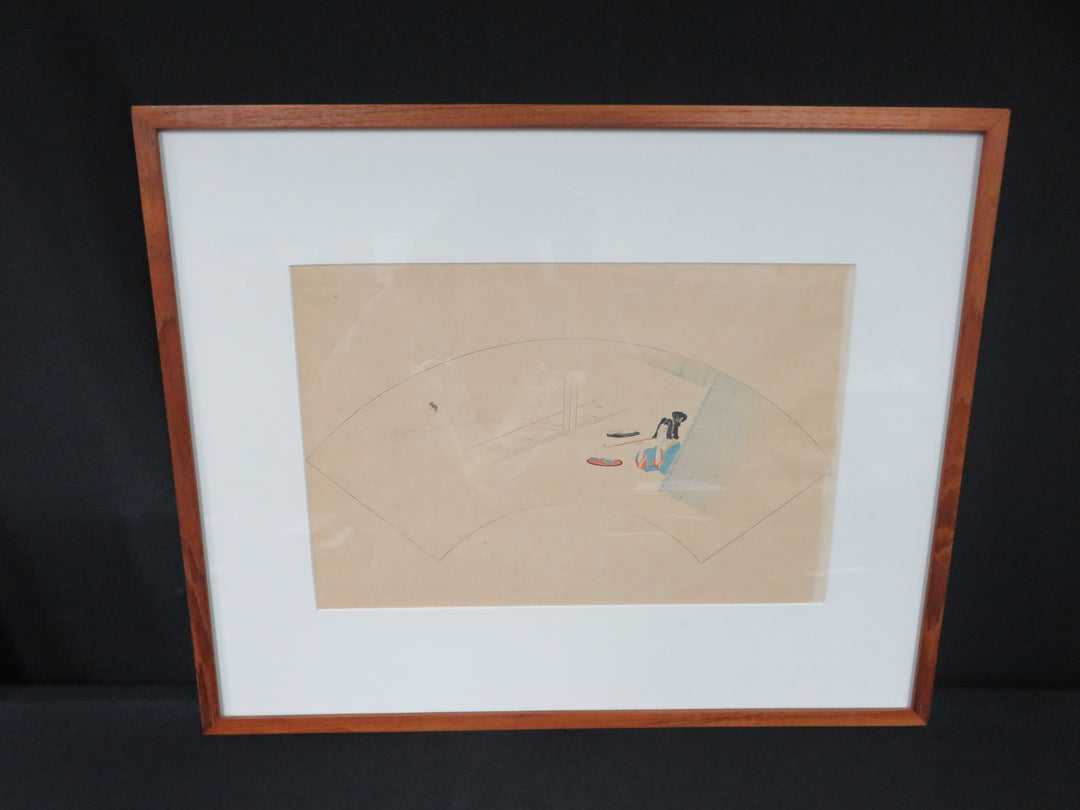 Fan Shaped Ogi-gata Artwork